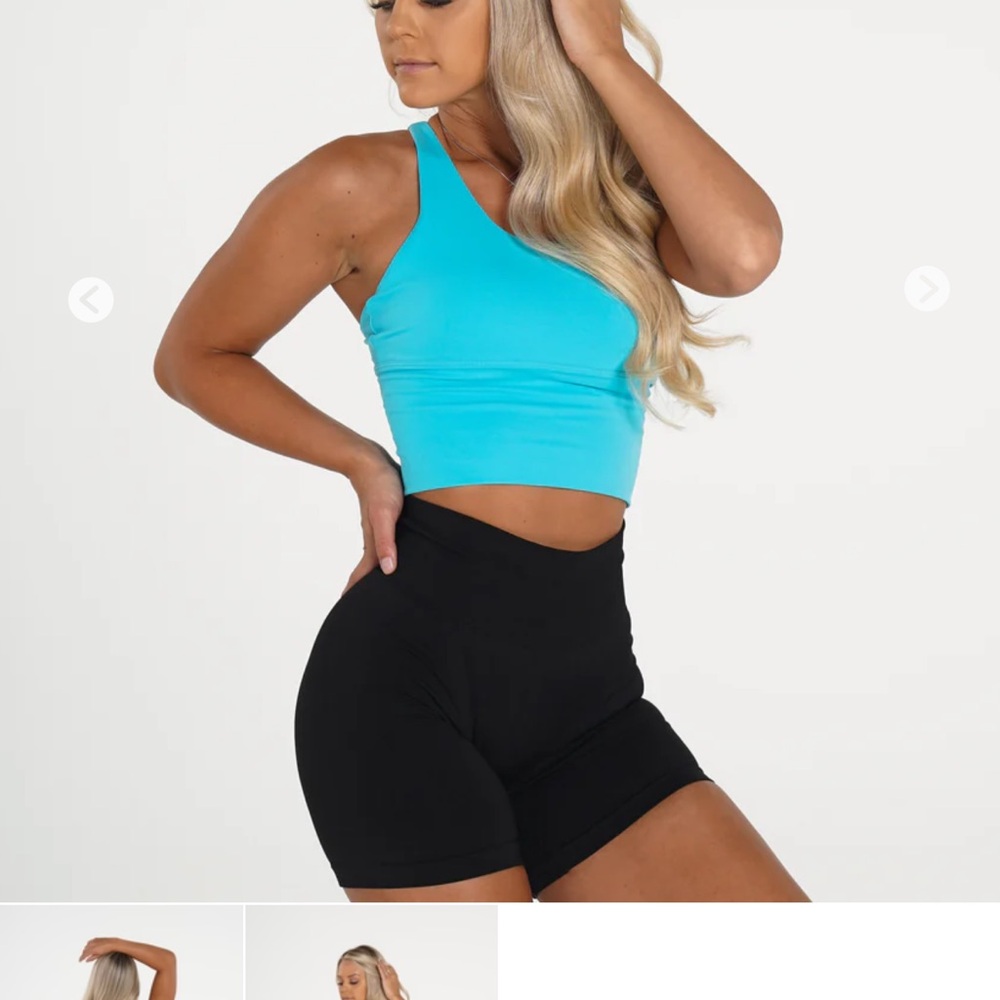NVGTN Ocean Blue Matrix Bra Top